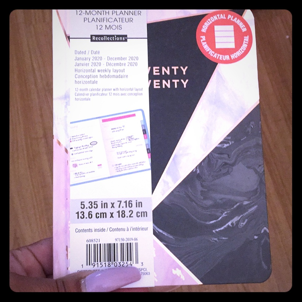 Recollection horizontalini planner